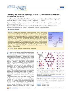 Defining the Proton Topology of the Zr6