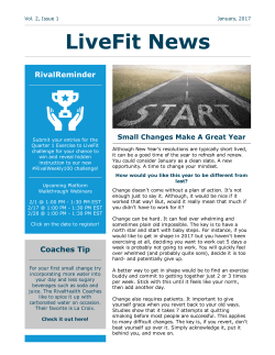 LiveFit News - RivalHealth