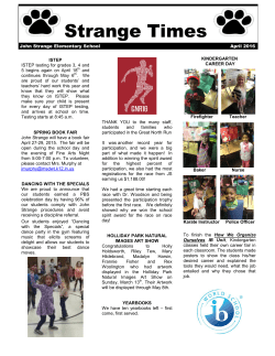 Strange Times - John Strange Elementary School