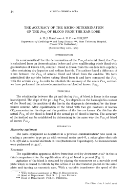 34 THE ACCURACY OF THE MICRO