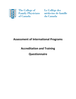 College of Family Physicians of Canada