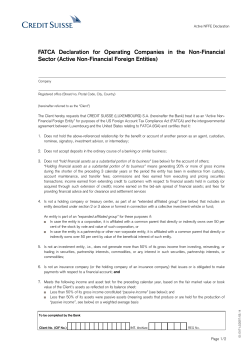 PDF (247 KB ) - Credit Suisse