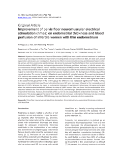 Improvement of pelvic floor neuromuscular electrical stimulation
