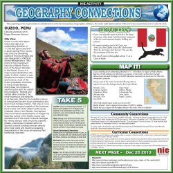 GEOGRAPHY COnnECtiOns