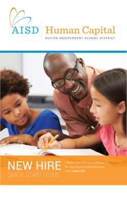 NEW HIRE - Austin ISD
