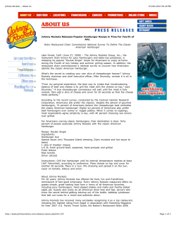 Johnny Rockets - About Us