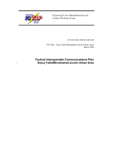 TIC Plan - Minnehaha County