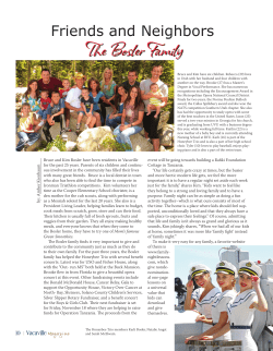 The Bosler Family - Vacaville Magazine