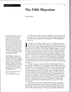 The Fifth Migration - UM Personal World Wide Web Server