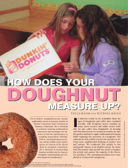 How Does Your Doughnut Measure Up?