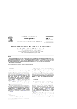 Ionic photofragmentation of SO2 in the sulfur 2p and 2s regions