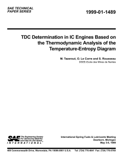 1999-01-1489 TDC Determination in IC Engines Based on the
