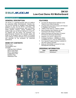 COMPONENT LIST - Maxim Part Number Search