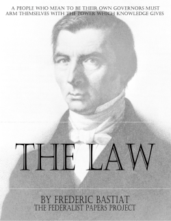 Law by Frederic Bastiat