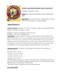 Happy Birthday to: Lost and Found