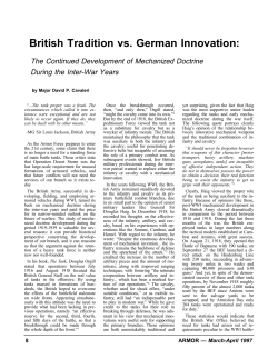 British Tradition vs. German Innovation