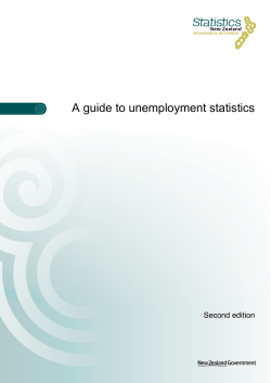 A guide to unemployment statistics (second