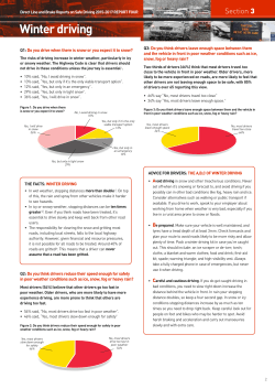 a new study - Brake Road Safety