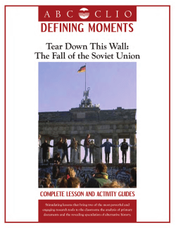 Tear downthis wall fall of USSR