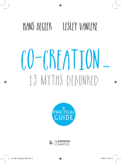 CO-CREATION &hellip;