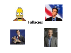 Fallacies - Phil`s Honey