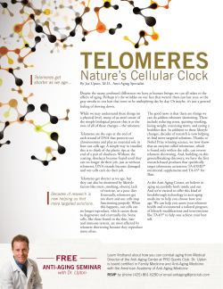 telomeres - PRO Sports Club