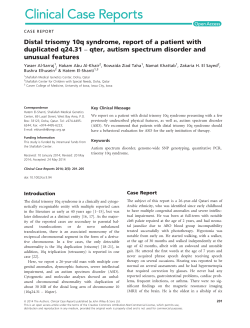Distal trisomy 10q syndrome, report of a patient with duplicated q24