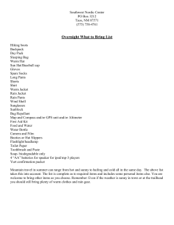 Summer - Southwest Nordic Center