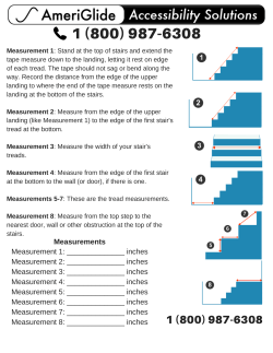 Measurements Measurement 1: inches Measurement 2