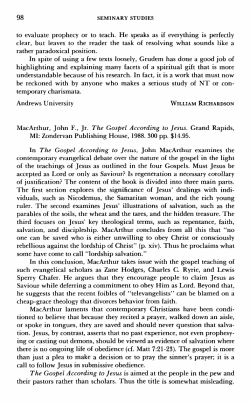 The Gospel According to Jesus: What Does Jesus Mean When He