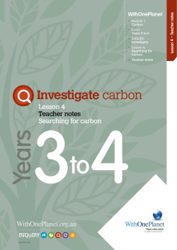 Investigate carbon