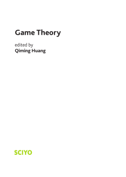 Game Theory