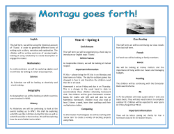 Spring - Montagu Academy