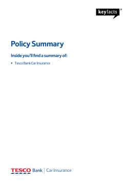 Policy Summary