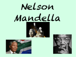 Nelson Mandella - illawarhos