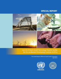 Landlocked developing countries