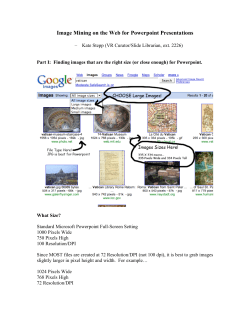 Image Sizing for PowerPoint
