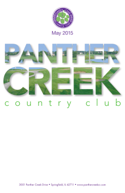 Panther Creek Country Club