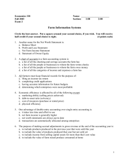 2003 - Iowa State University, Department of Economics