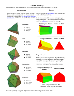 Solid Geometry