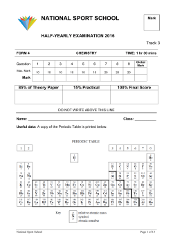 kulleġġ san benedittu - National Sport School