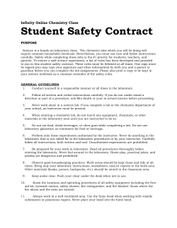 Student Safety Contract