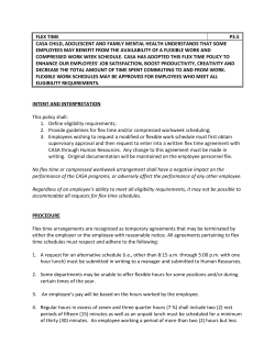 flex time p3.5 casa child, adolescent and family mental health