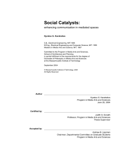 Social Catalysts - Sociable Media Group