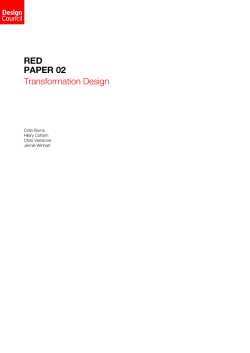 RED PAPER Transformation Design