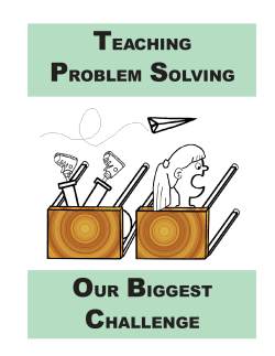 Problem Solving