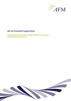 Act on Financial Supervision