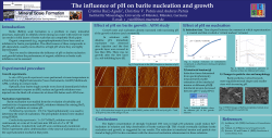The influence of pH on barite nucleation and growth