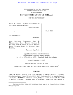 Susan B. Anthony List v. Driehaus