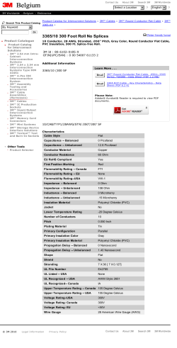 3365/10 300 Foot Roll No Splices